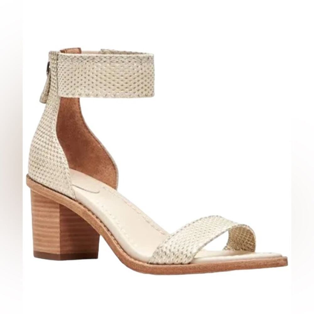 FRYE Brielle Back Zip Sandals Heels - Size 7.5 - $345.